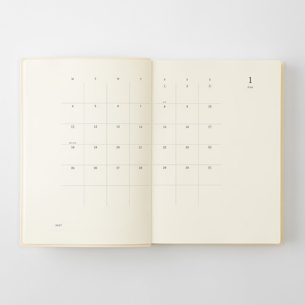 MD Product - MD Notebook Diary A5 1 Day 1 Page 2027
