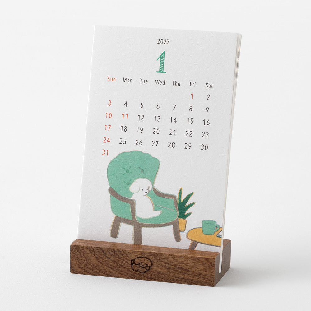 Midori - Stand Calendar Dog 2027