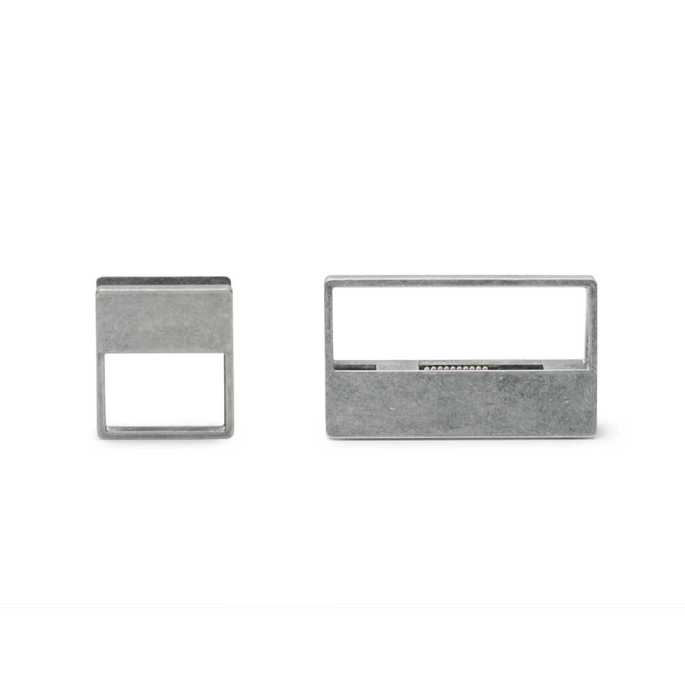 Aluminum Clip Raw (Set of Two)-DutchMills