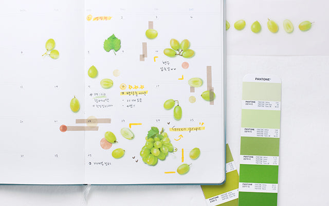 Appree - Fruit Sticker - Green grape-Sticker-DutchMills