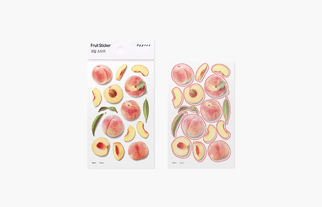 Appree - Fruit Sticker - Peach-Sticker-DutchMills