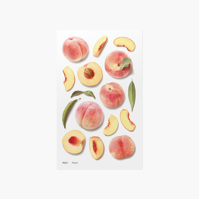 Appree - Fruit Sticker - Peach-Sticker-DutchMills