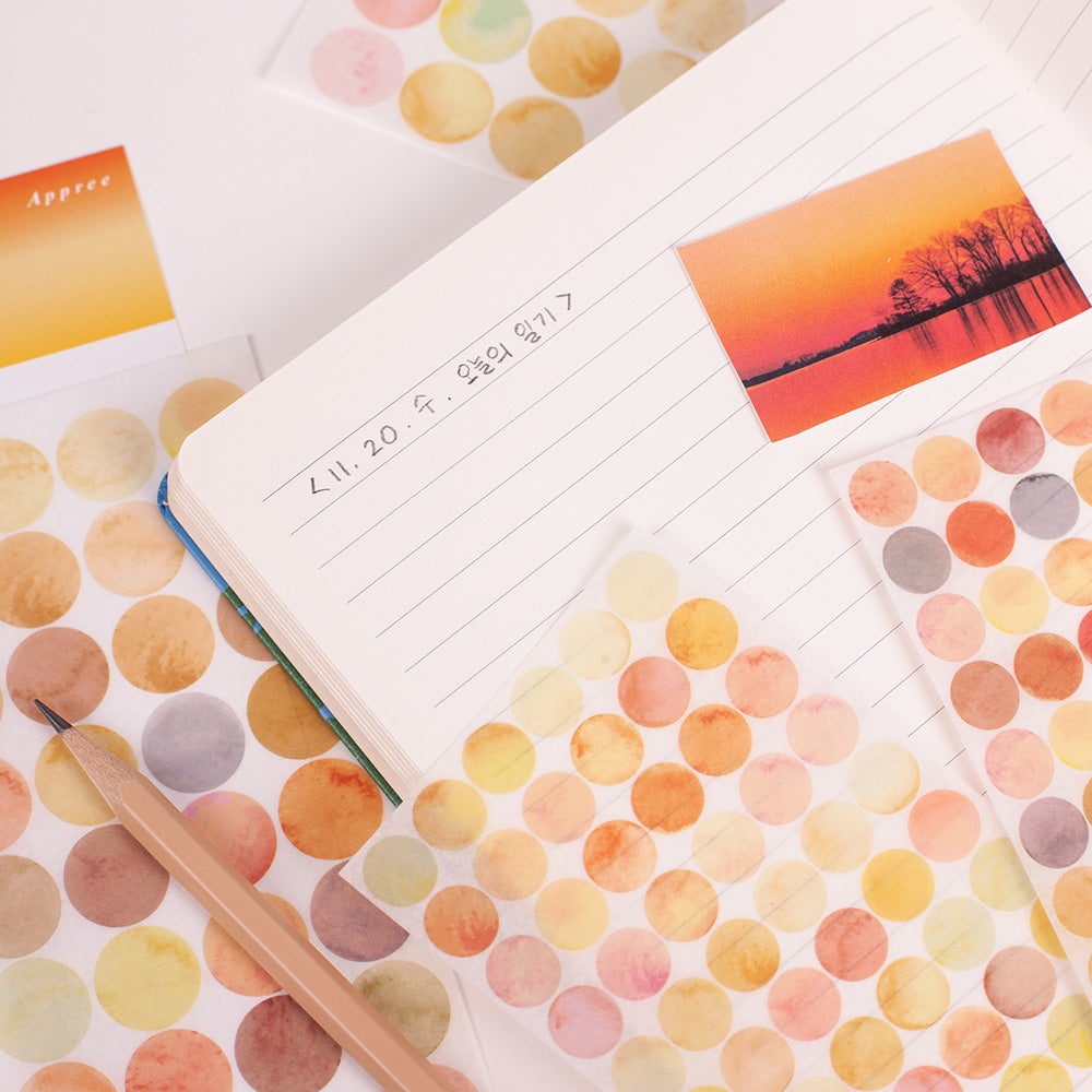 Appree - Mood Sticker - Sunrise Sea-Sticker-DutchMills