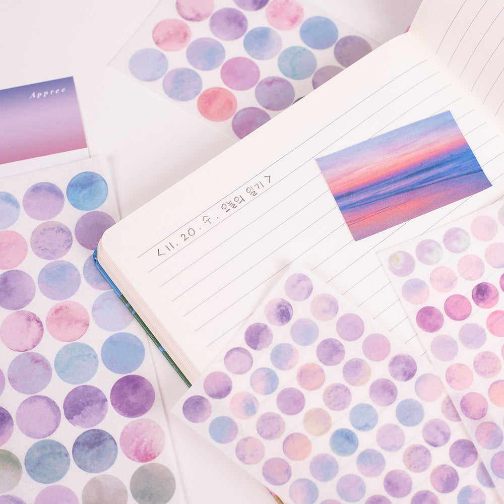 Appree - Mood Sticker - Sunset Sea-Sticker-DutchMills