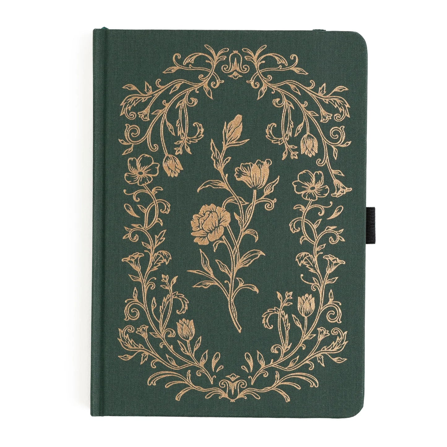 Archer & Olive - A5 Antique Floral Dot Grid Notebook-Notitieboek-DutchMills