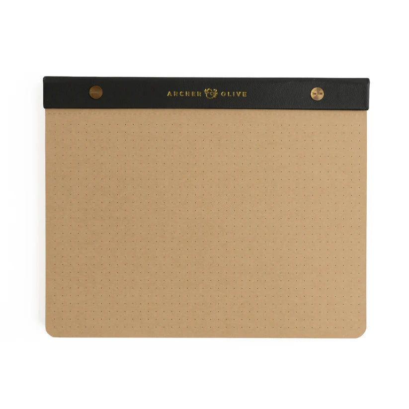 Archer & Olive - A5 Dot Grid Notepad Kraft-Notitieblok-DutchMills