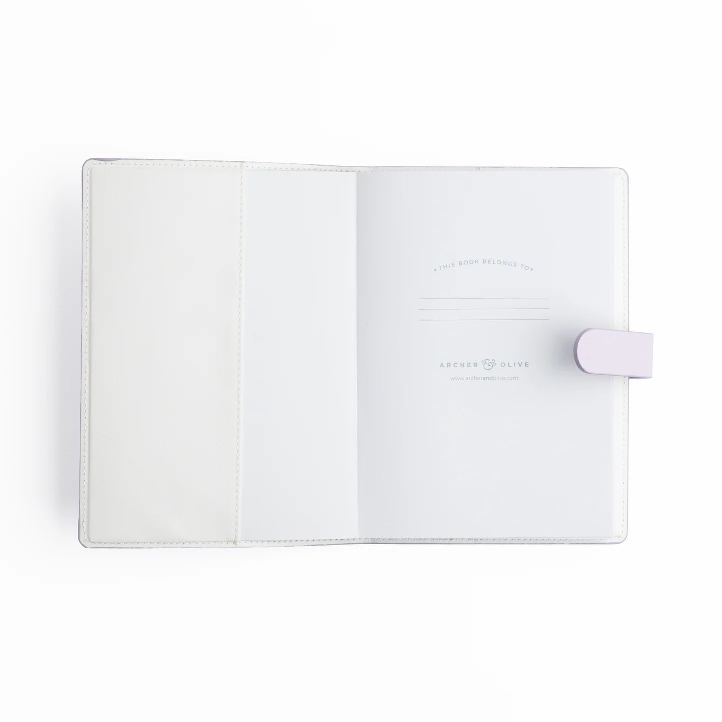 Archer & Olive - A5 Everyday Deluxe System: Vintage Library in Lilac-Notitieboek-DutchMills