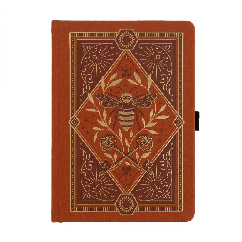 Archer & Olive - A5 Keeper of the Bees in Rust Dot Grid Notebook-Notitieboek-DutchMills