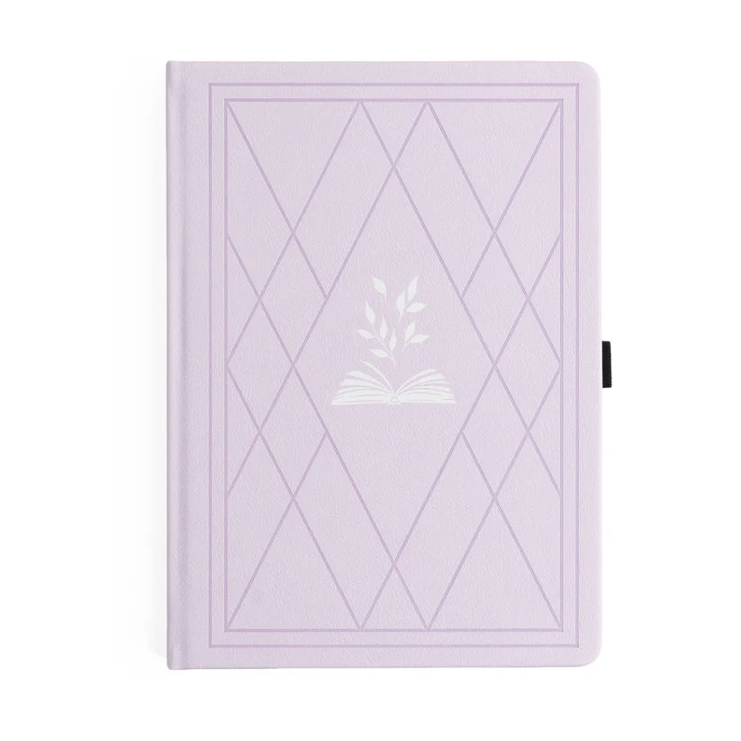 Archer & Olive - A5 Reading Journal - Vintage in Lilac-Notitieboek-DutchMills