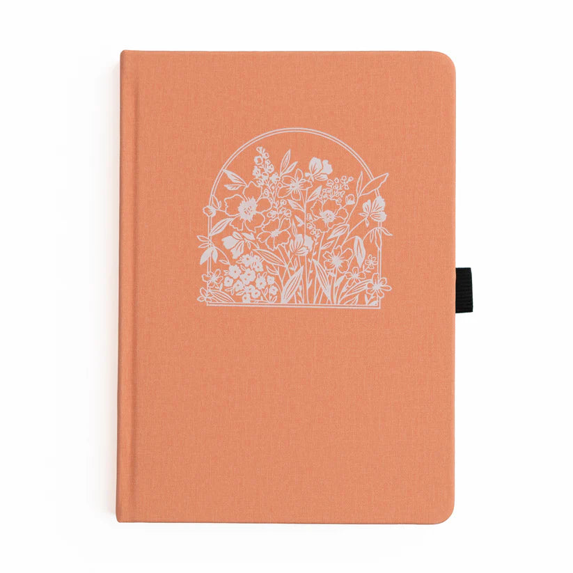 Archer & Olive - A5 Wildflowers Framed Dot Grid Notebook-Notitieboek-DutchMills