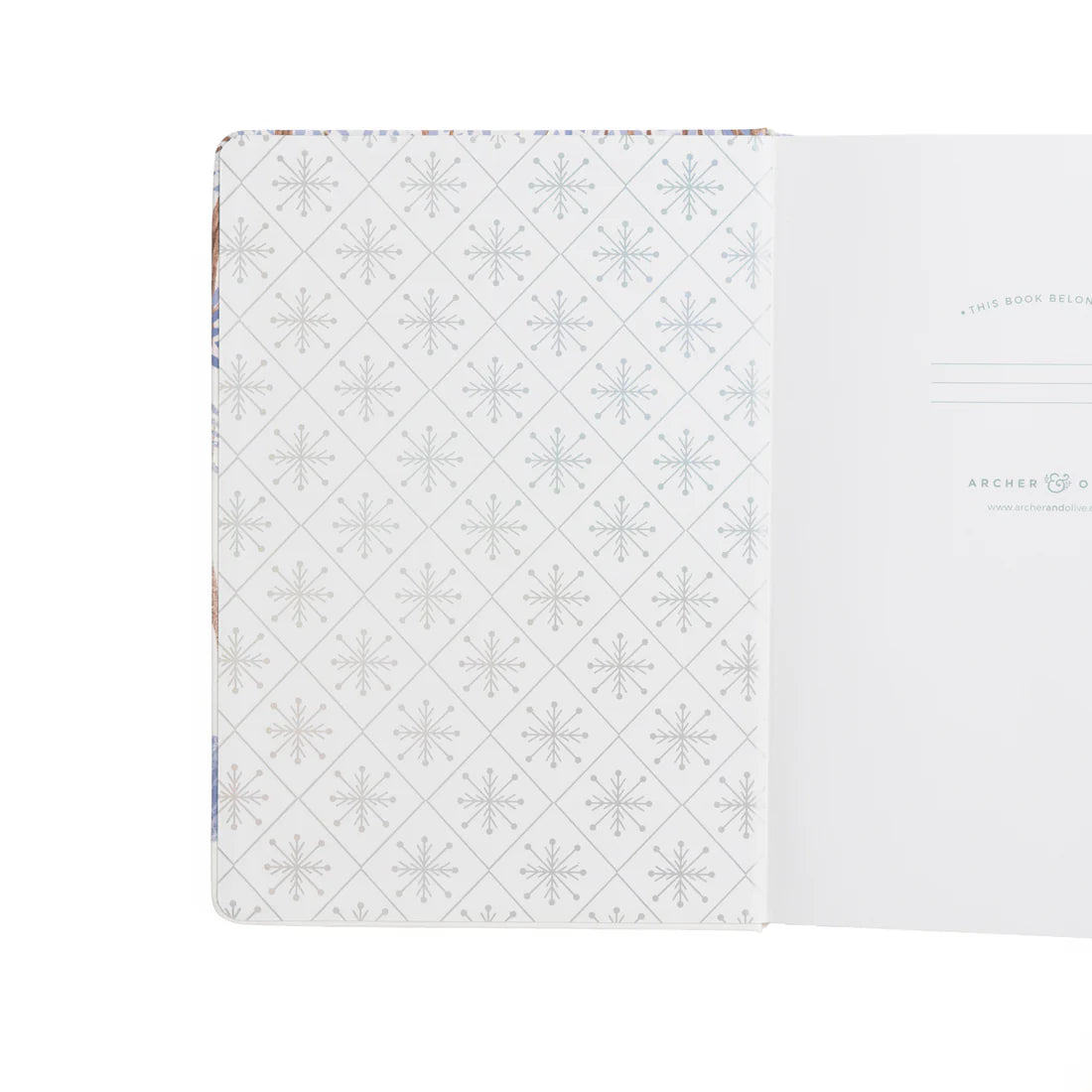 Archer & Olive - A5 Winter Village Dot Grid Notebook-Notitieboek-DutchMills