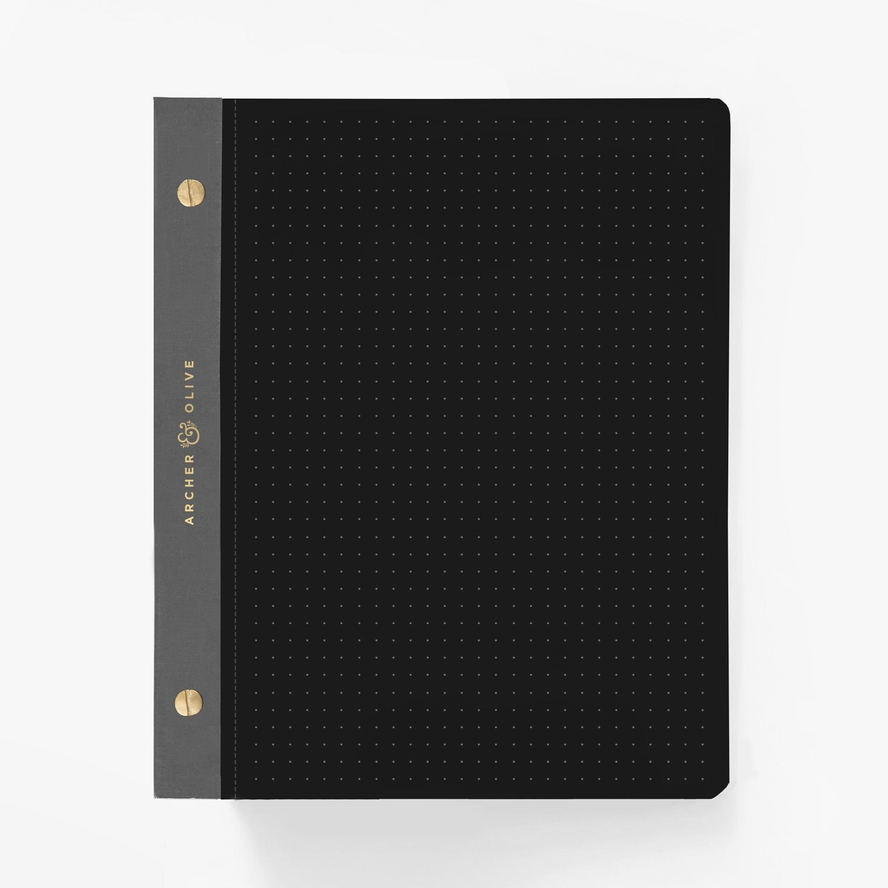Archer & Olive - B5 Black Dot Grid Notepad-Notitieblok-DutchMills