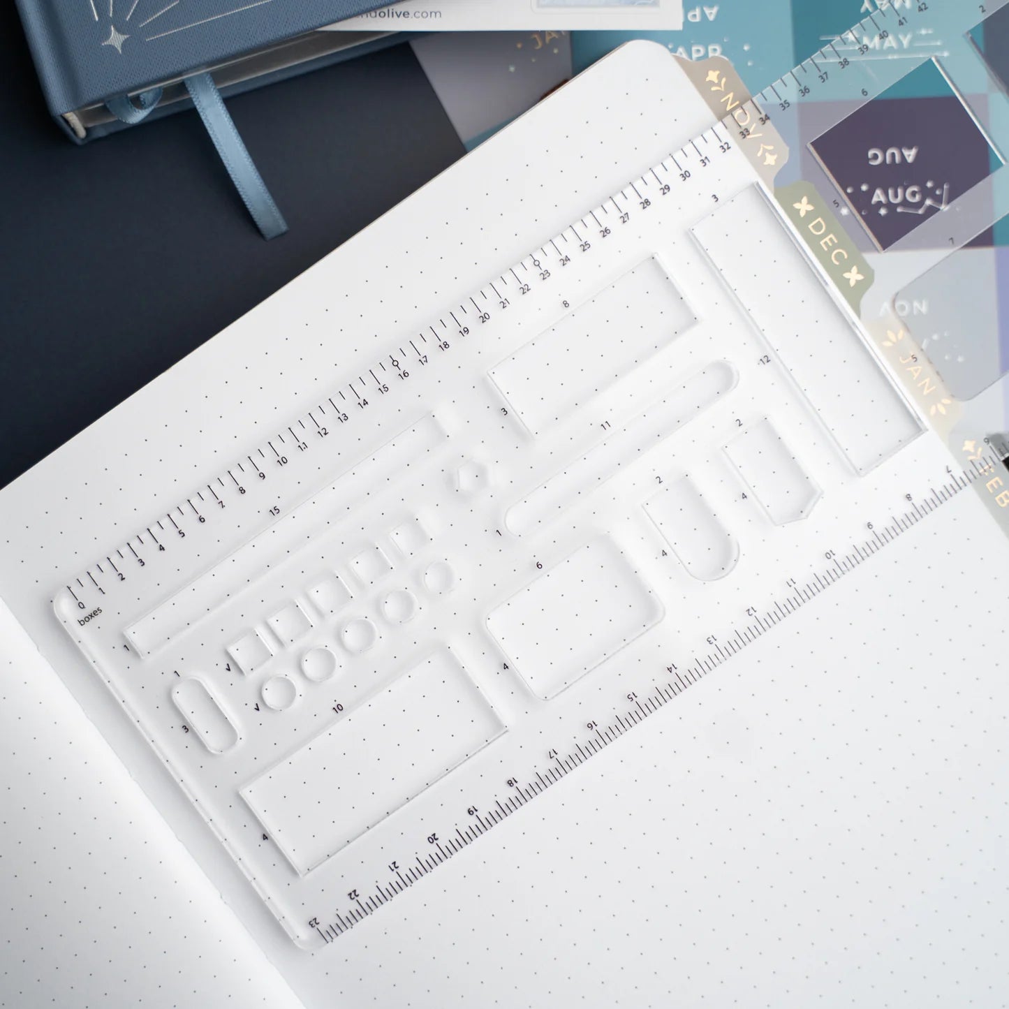 Archer & Olive - B5 Planning Stencil-Stencil-DutchMills