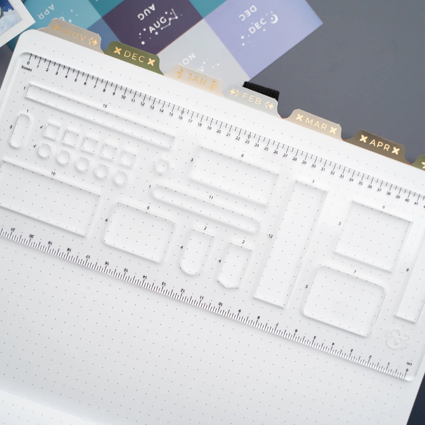 Archer & Olive - B5 Planning Stencil-Stencil-DutchMills