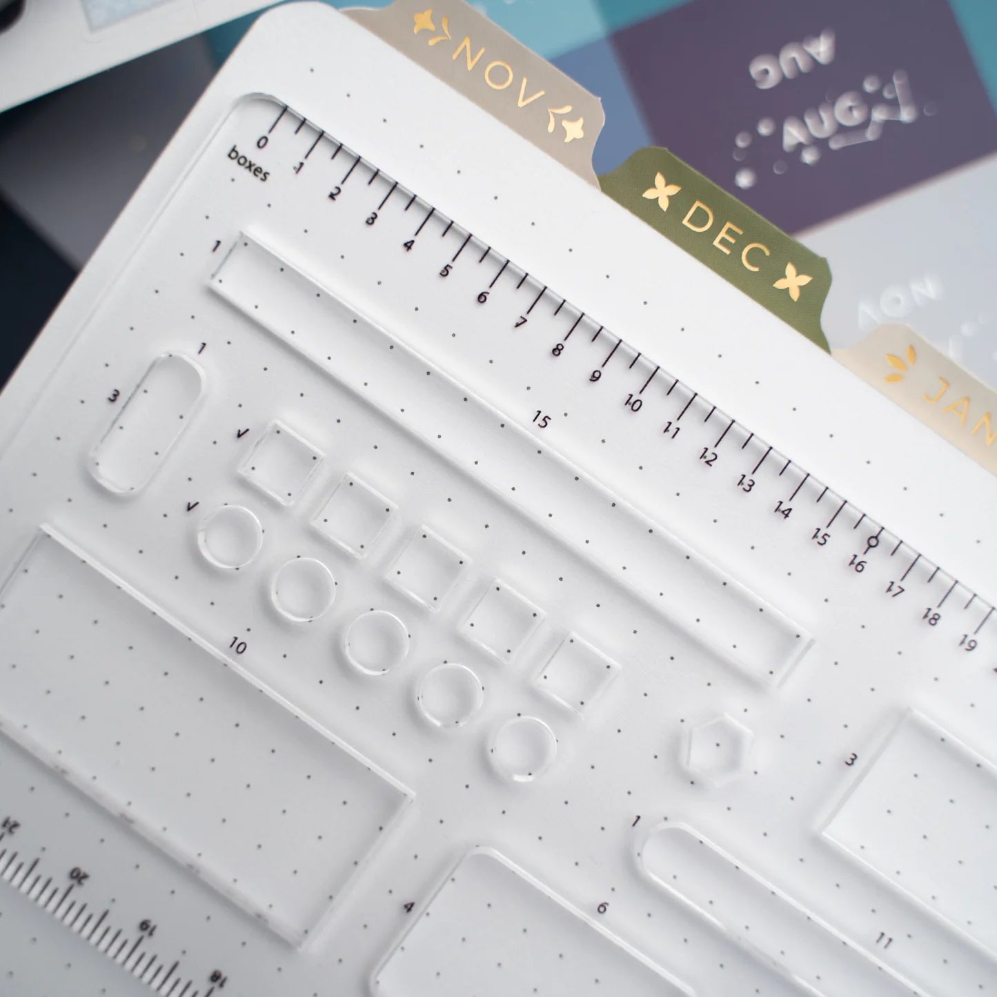 Archer & Olive - B5 Planning Stencil-Stencil-DutchMills