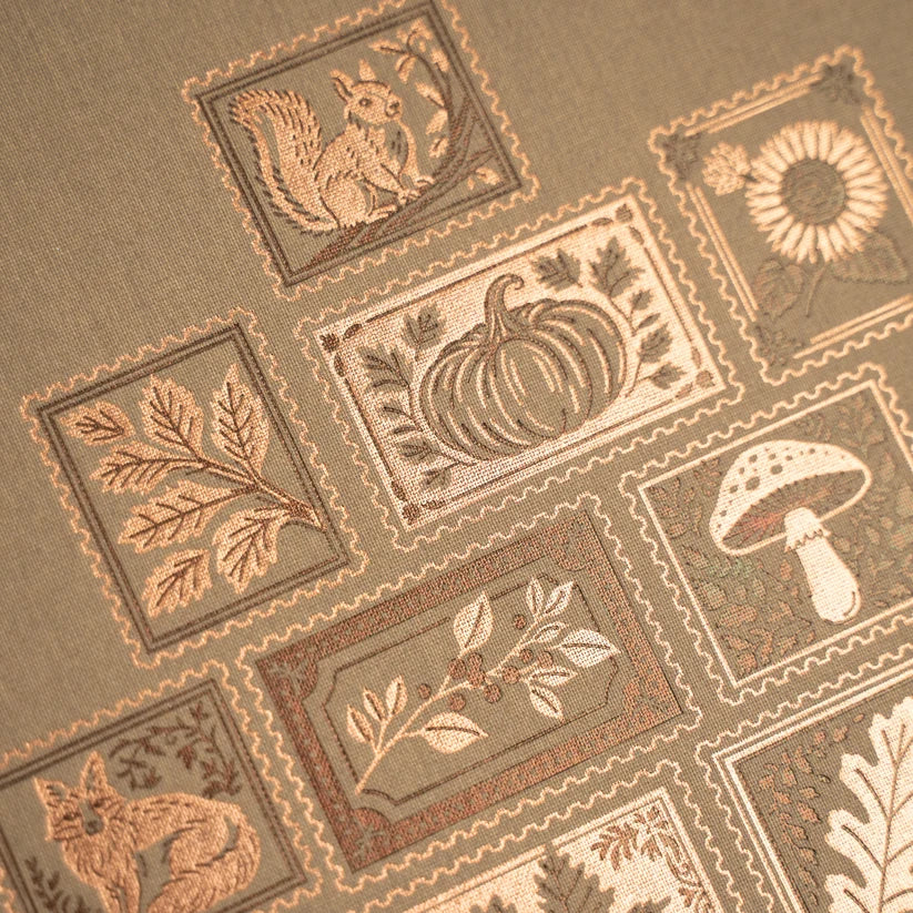 Archer & Olive - B5 The Stamp Collector Dot Grid Notebook-Notitieboek-DutchMills