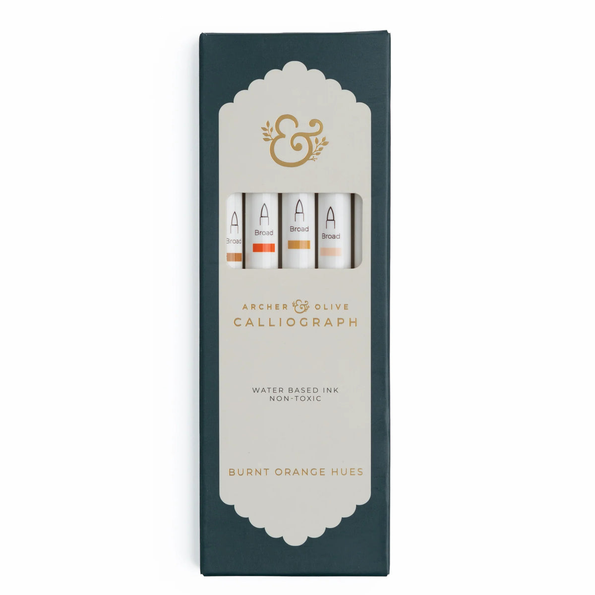 Archer & Olive - Burnt Orange Hues Sets of 5 - Acrylograph-Stift-DutchMills