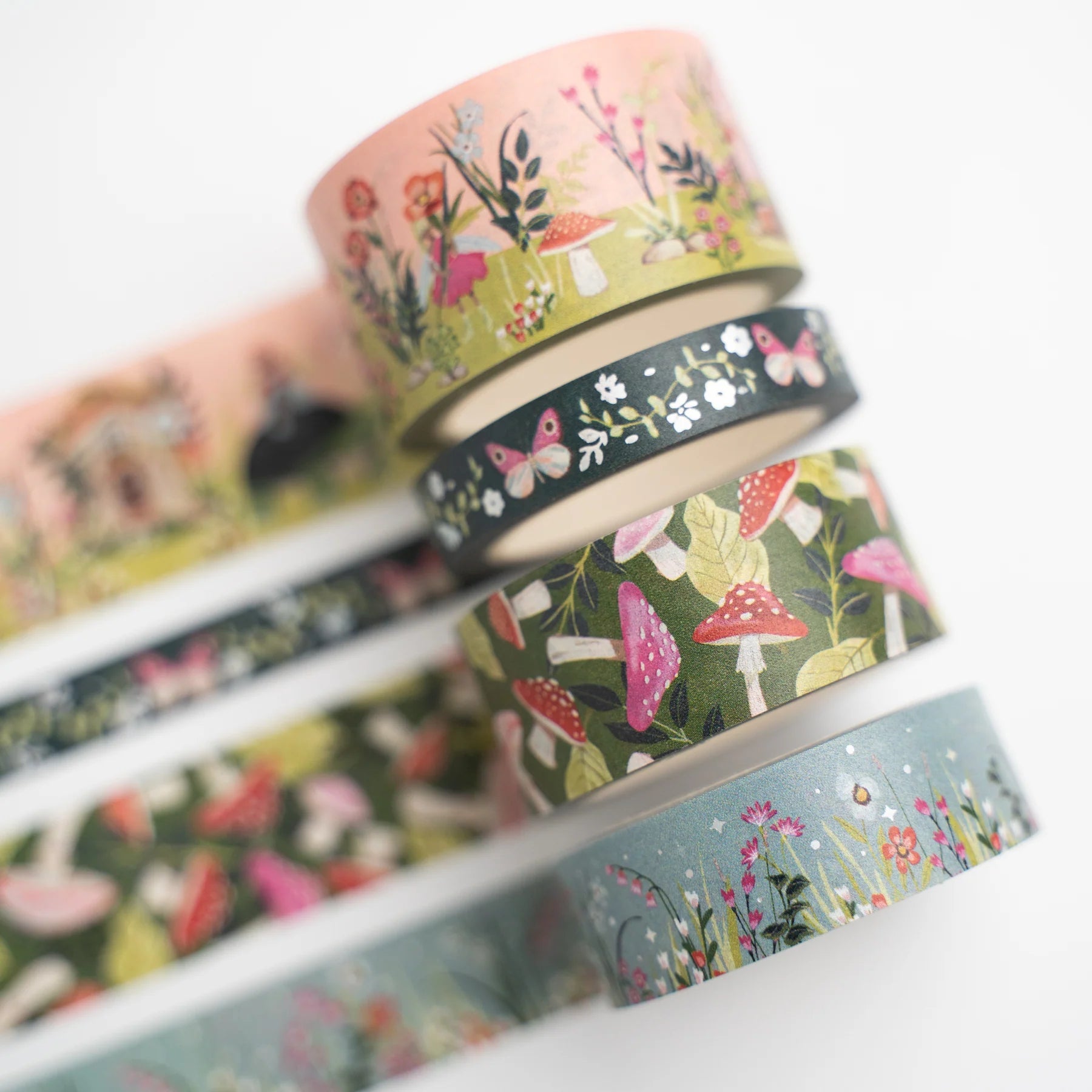 Archer & Olive - Fairy House Washi Tape Set-Maskingtape-DutchMills