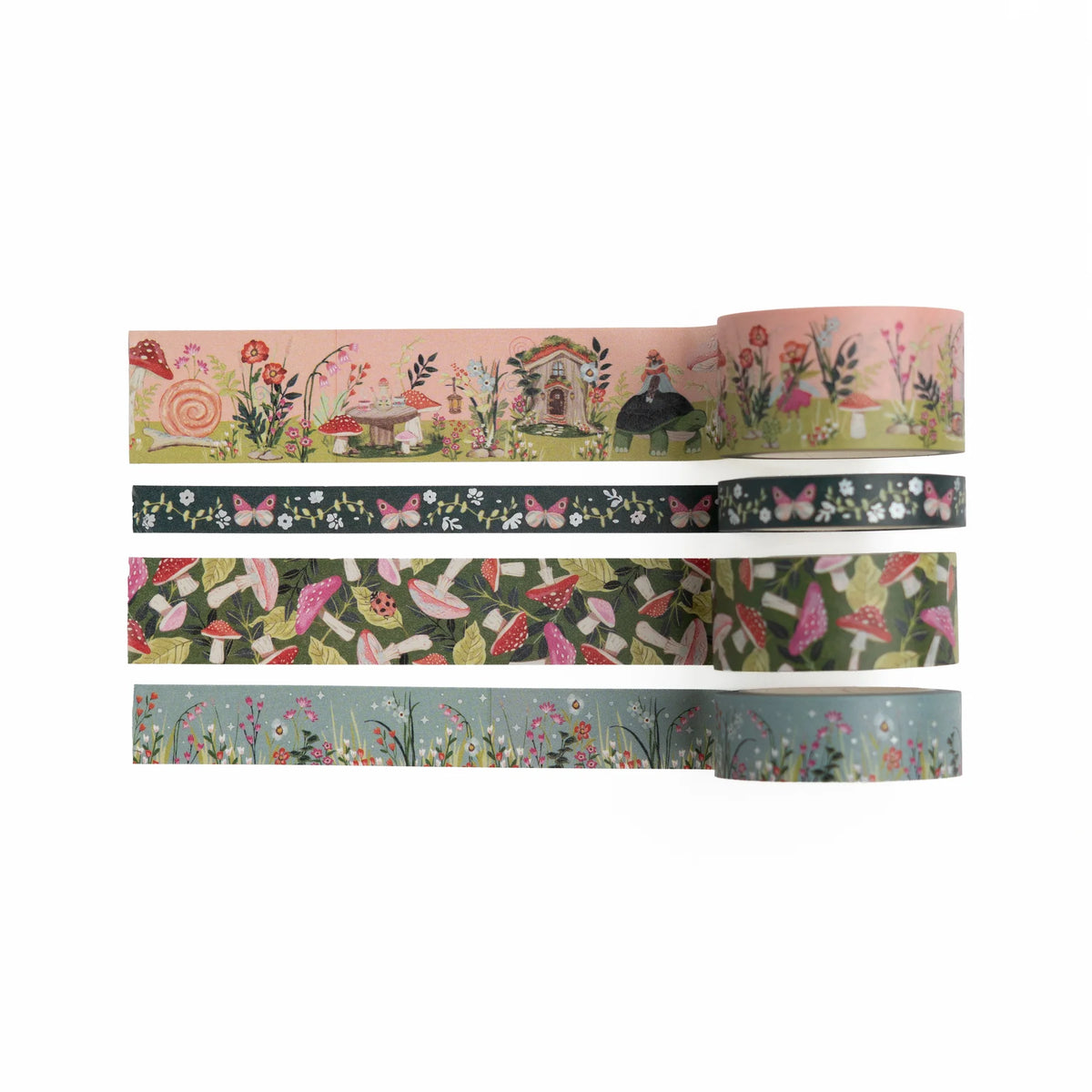 Archer & Olive - Fairy House Washi Tape Set-Maskingtape-DutchMills