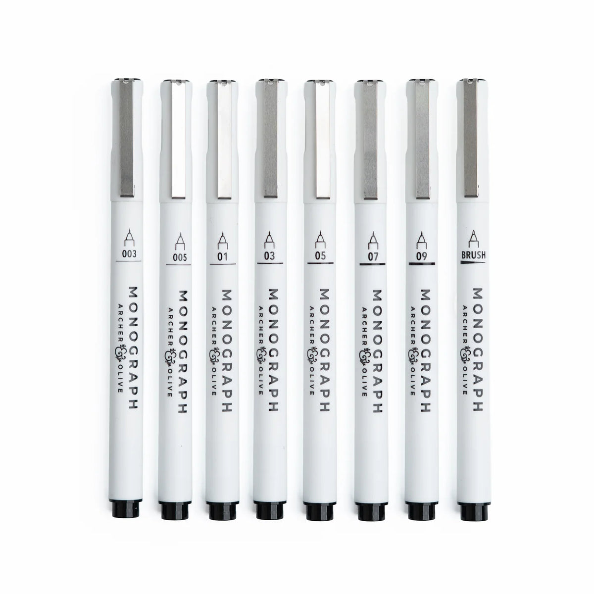 Archer & Olive - Monograph Pen Set of 8-Stift-DutchMills