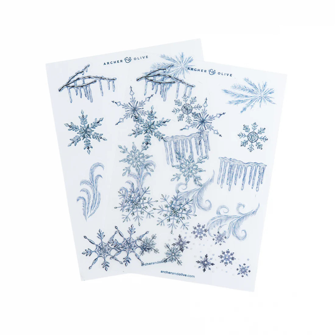 Archer & Olive - Frosted Storybook Sticker Set-Sticker-DutchMills