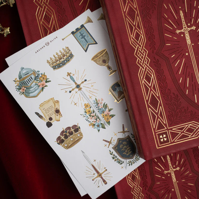 Archer & Olive - Knight's Sword Sticker Set-Sticker-DutchMills