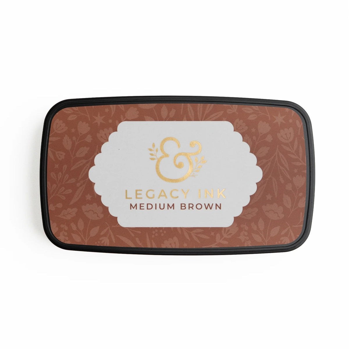 Archer & Olive - Legacy Ink Pad - Medium Brown-Stempelkussen-DutchMills