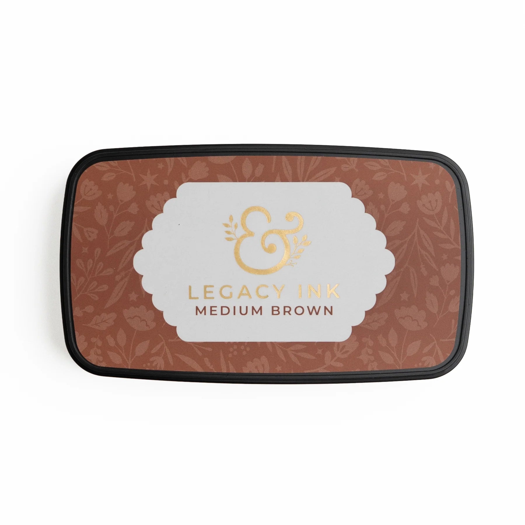 Archer & Olive - Legacy Ink Pad - Medium Brown-Stempelkussen-DutchMills