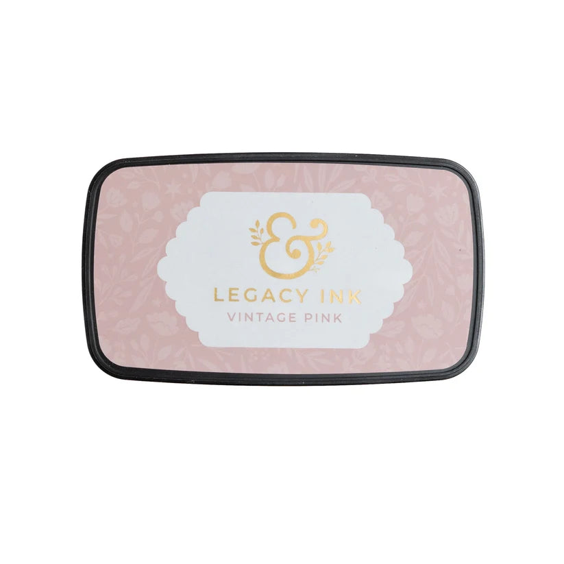 Archer & Olive - Legacy Ink Pad - Vintage Pink-Stempelkussen-DutchMills