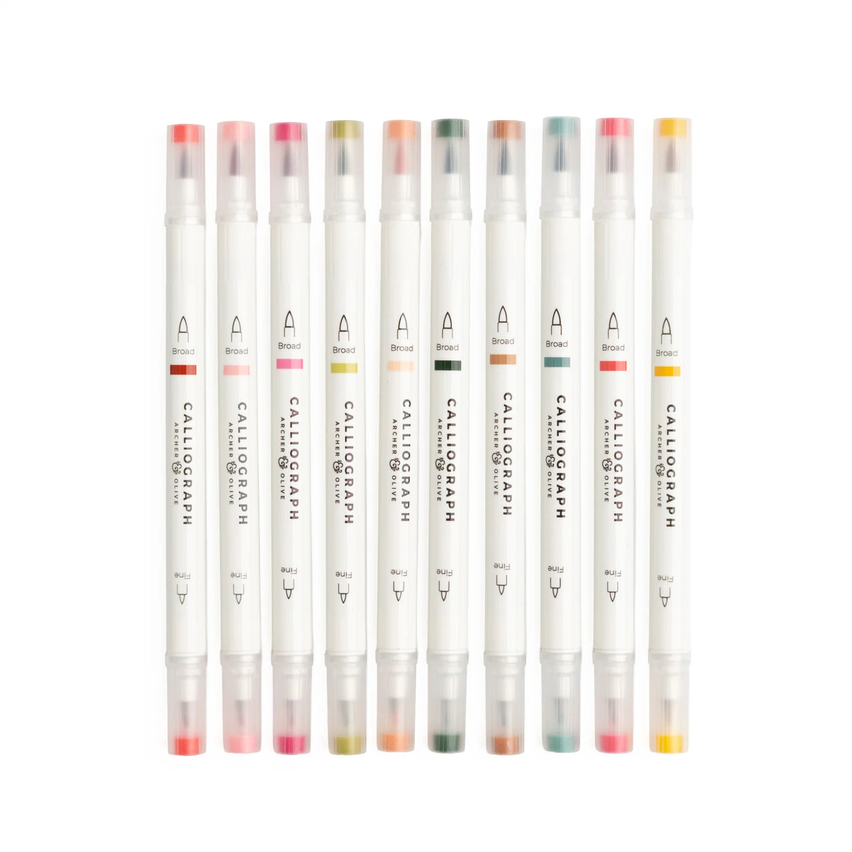 Archer & Olive - Meadow & Vine Calliograph Pens 10 pack (kopie)-Stift-DutchMills