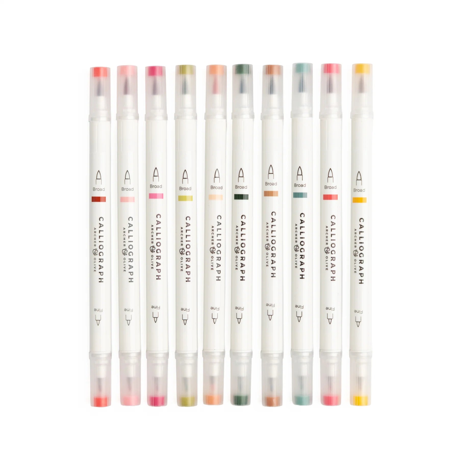 Archer & Olive - Meadow & Vine Calliograph Pens 10 pack (kopie)-Stift-DutchMills
