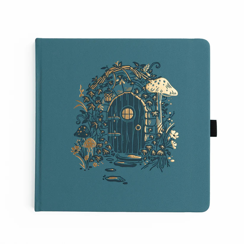 Archer & Olive - Square Fairy House - Dot Grid Notebook-Notitieboek-DutchMills