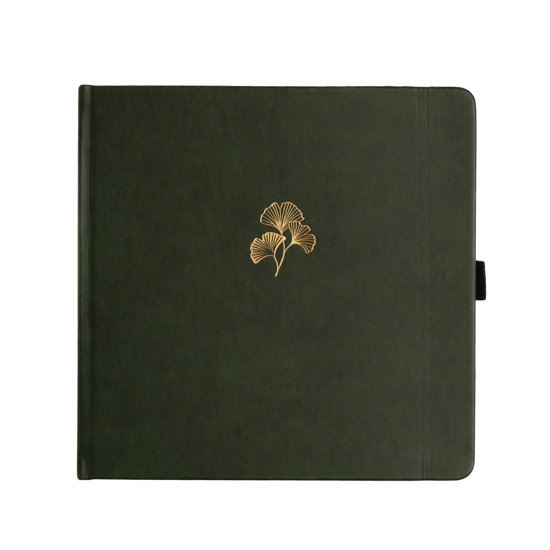 Archer & Olive - Square Gingko Leaf Dot Grid Notebook-Notitieboek-DutchMills
