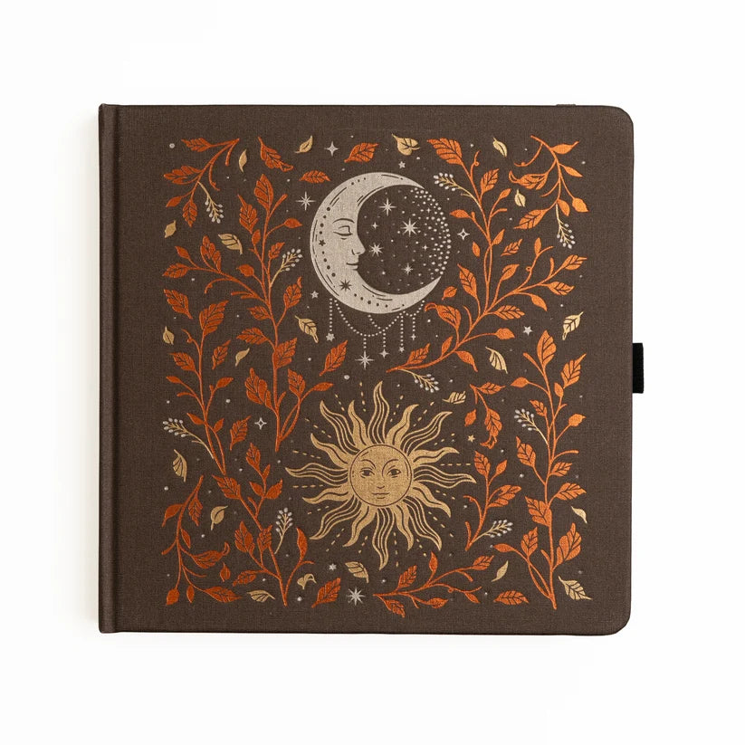 Archer & Olive - Square Harvest Moon Dot Grid Notebook-Notitieboek-DutchMills