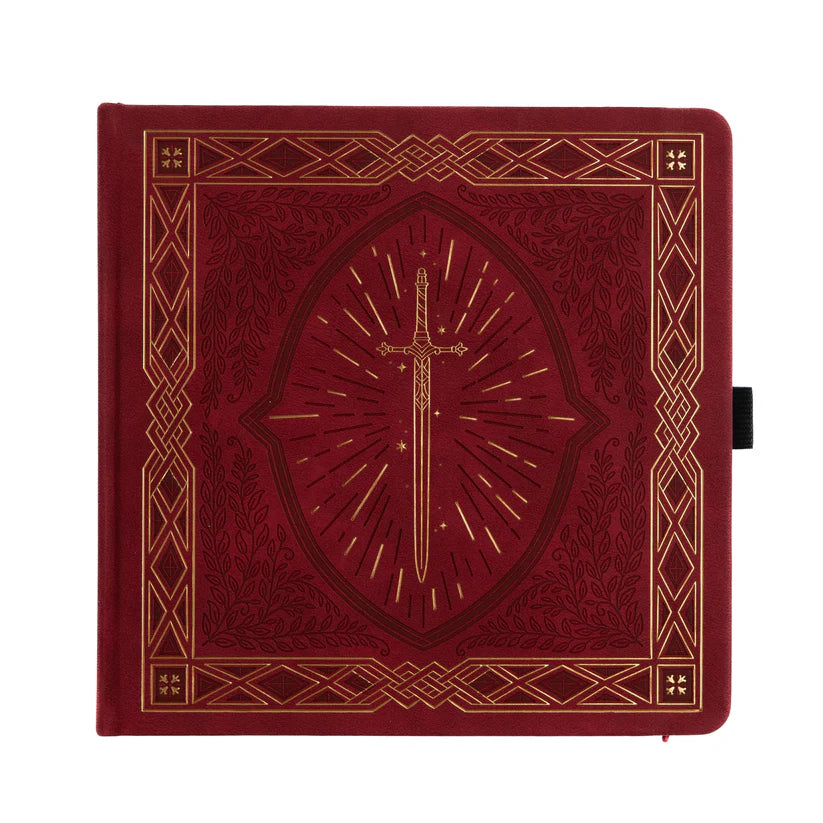 Archer & Olive - Square Knight's Sword Dot Grid Notebook-Notitieboek-DutchMills