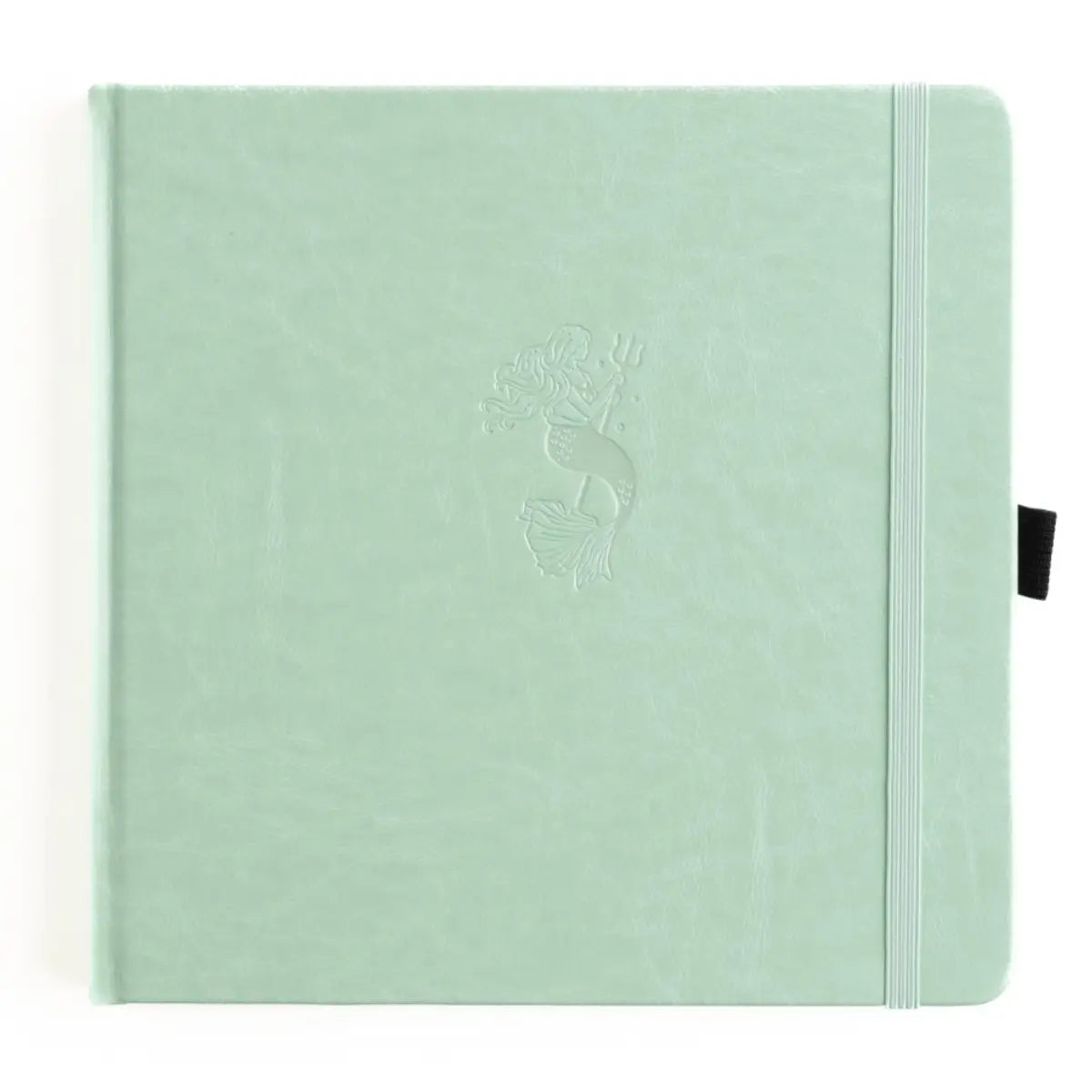 Archer & Olive - Square Vintage Mermaid Dot Grid Notebook-Notitieboek-DutchMills