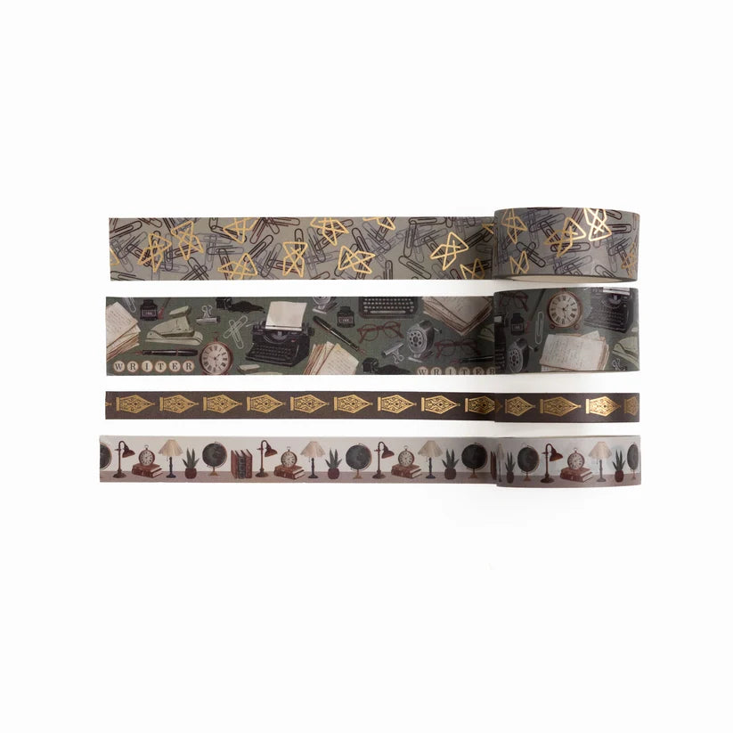 Archer & Olive - The Writer's Desk Washi Tape Set-Maskingtape-DutchMills