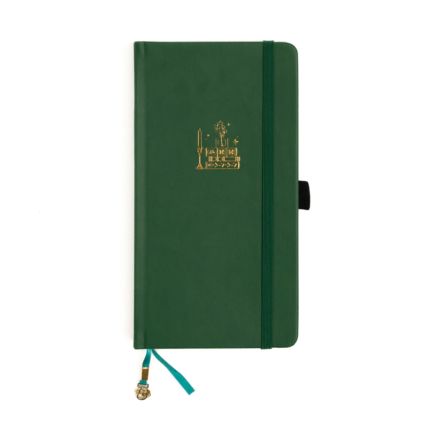 Archer & Olive - Traveler's Stack of Books Dot Grid Notebook-Notitieboek-DutchMills