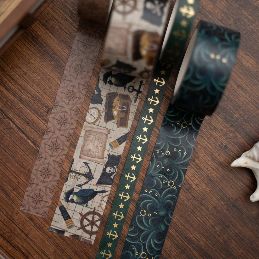 Archer & Olive - Treasure Map Washi Tape Set-Maskingtape-DutchMills