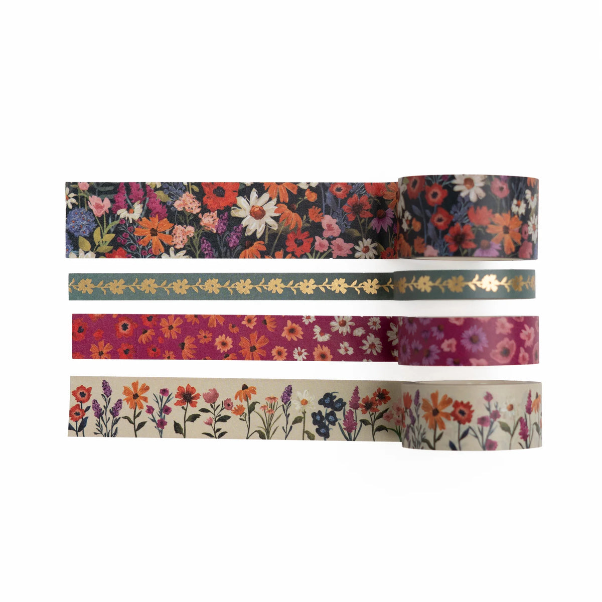 Archer & Olive - Wildflowers Washi Tape Set-Maskingtape-DutchMills