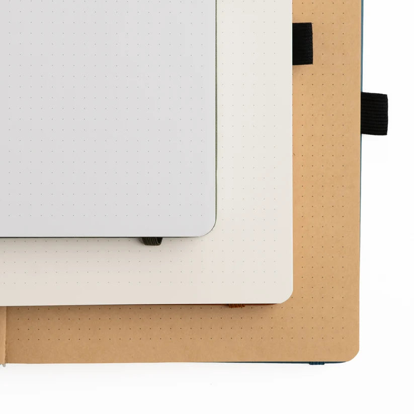 Archer & Olive - Square Keeper of the Bees in Rust Kraft Dot Grid Notebook