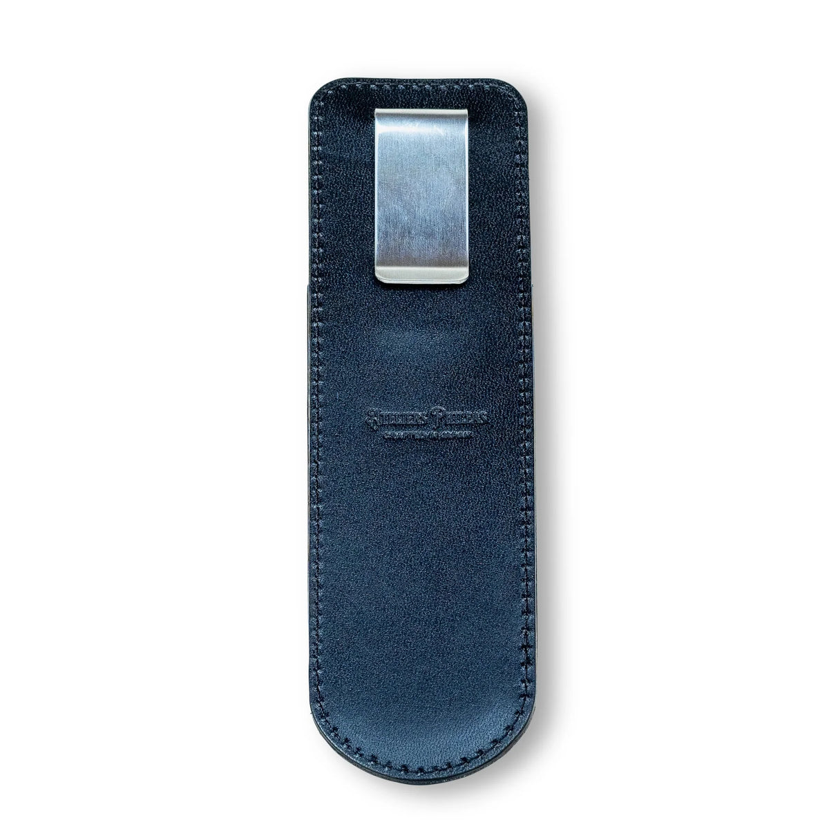 Atelier Phileas - Kumano Leather Pen Holster (Black/One Pen)-Penholder-DutchMills