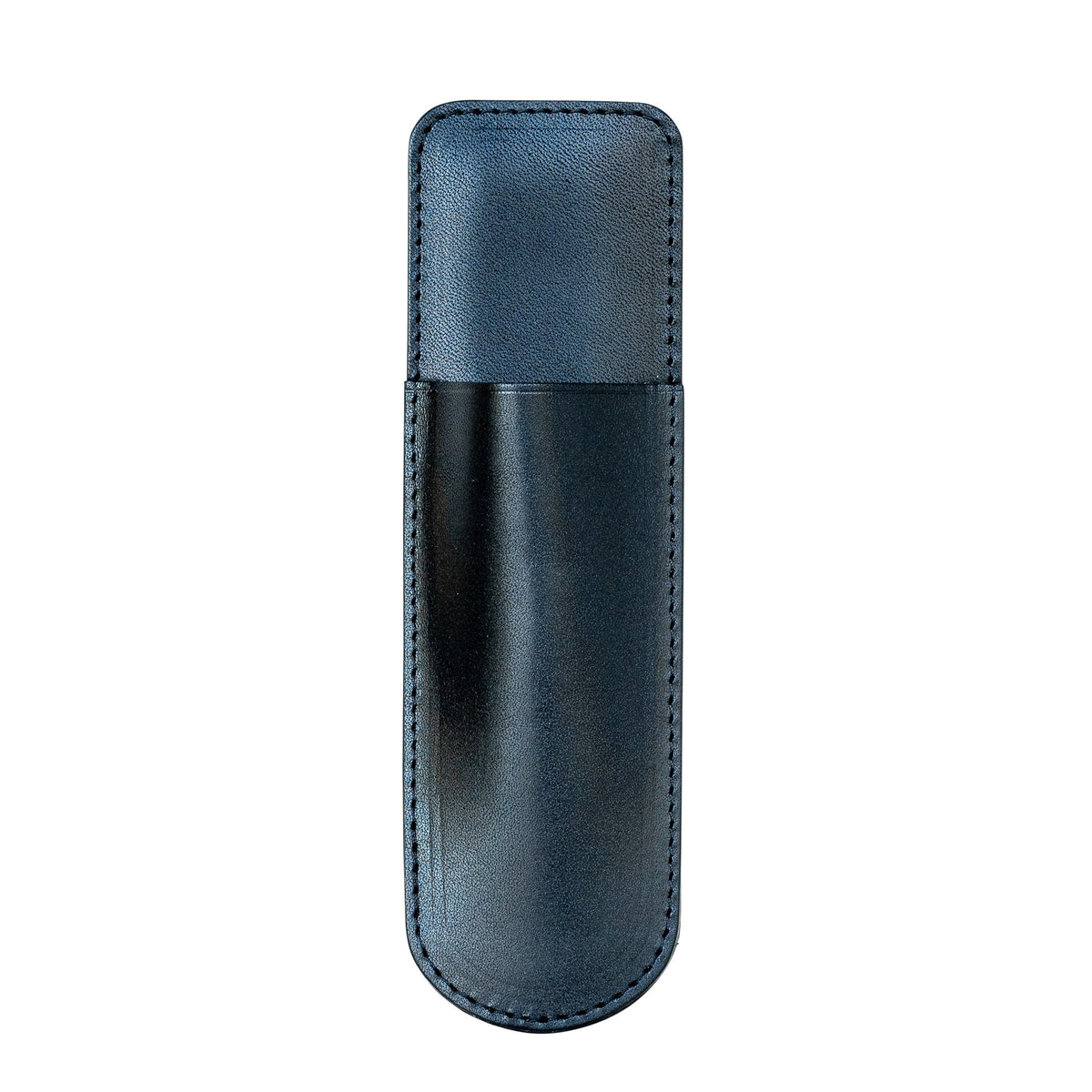 Atelier Phileas - Kumano Leather Pen Holster (Black/One Pen)-Penholder-DutchMills