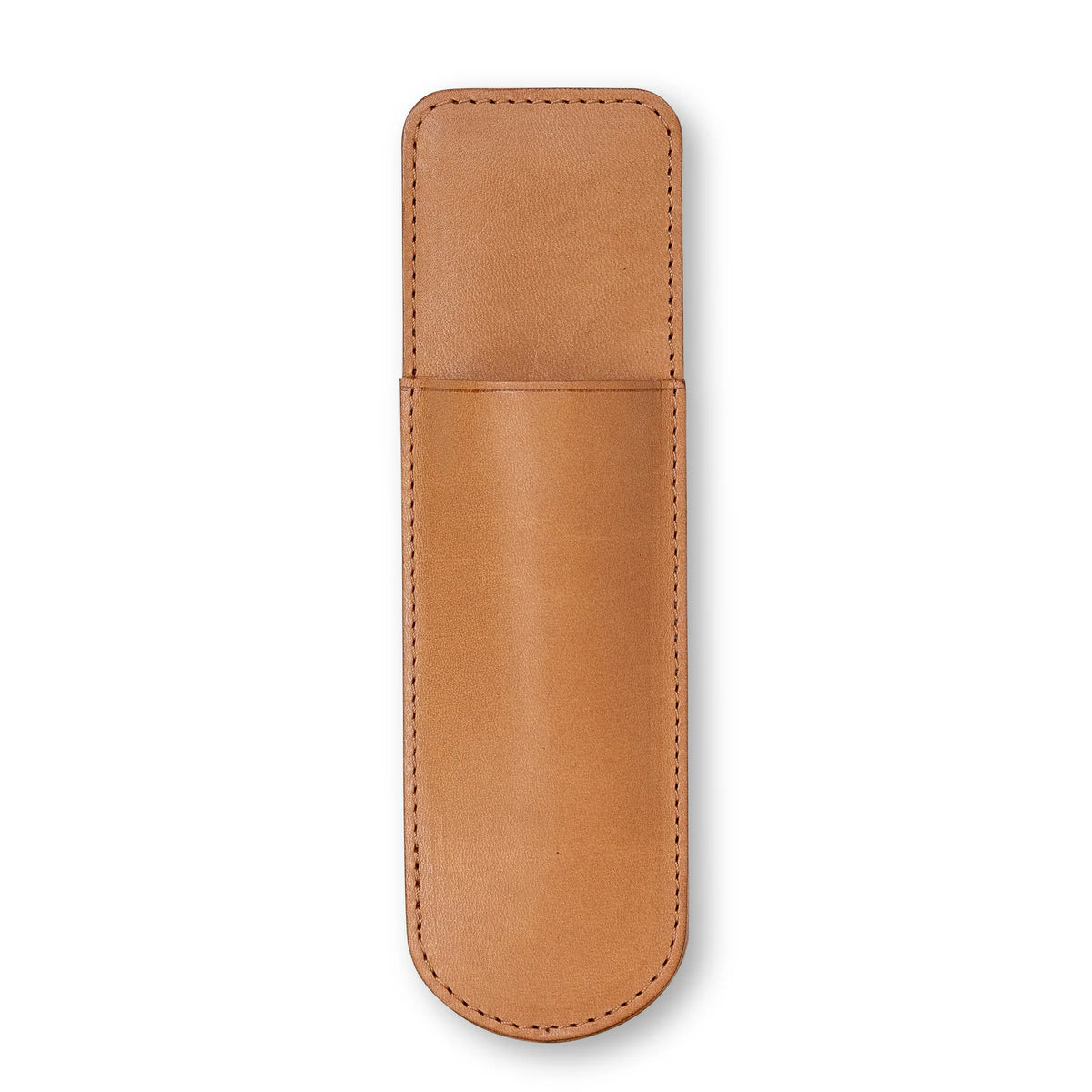 Atelier Phileas - Kumano Leather Pen Holster (Natural/One Pen)-Penholder-DutchMills