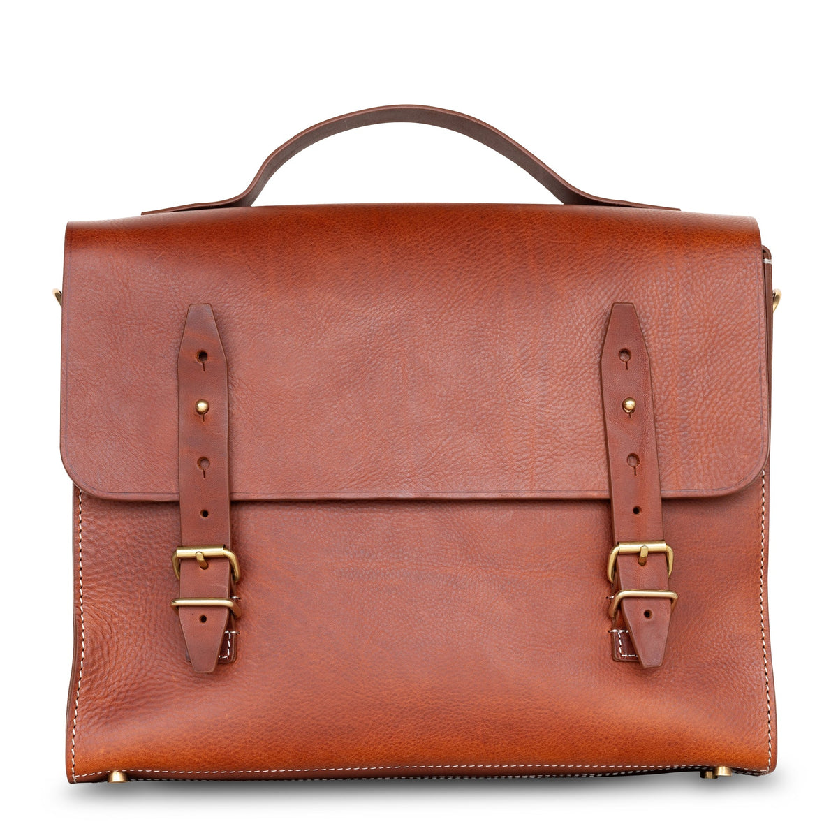 Atelier Phileas - Passepartout PTT Satchel (chestnut)-Bag-DutchMills