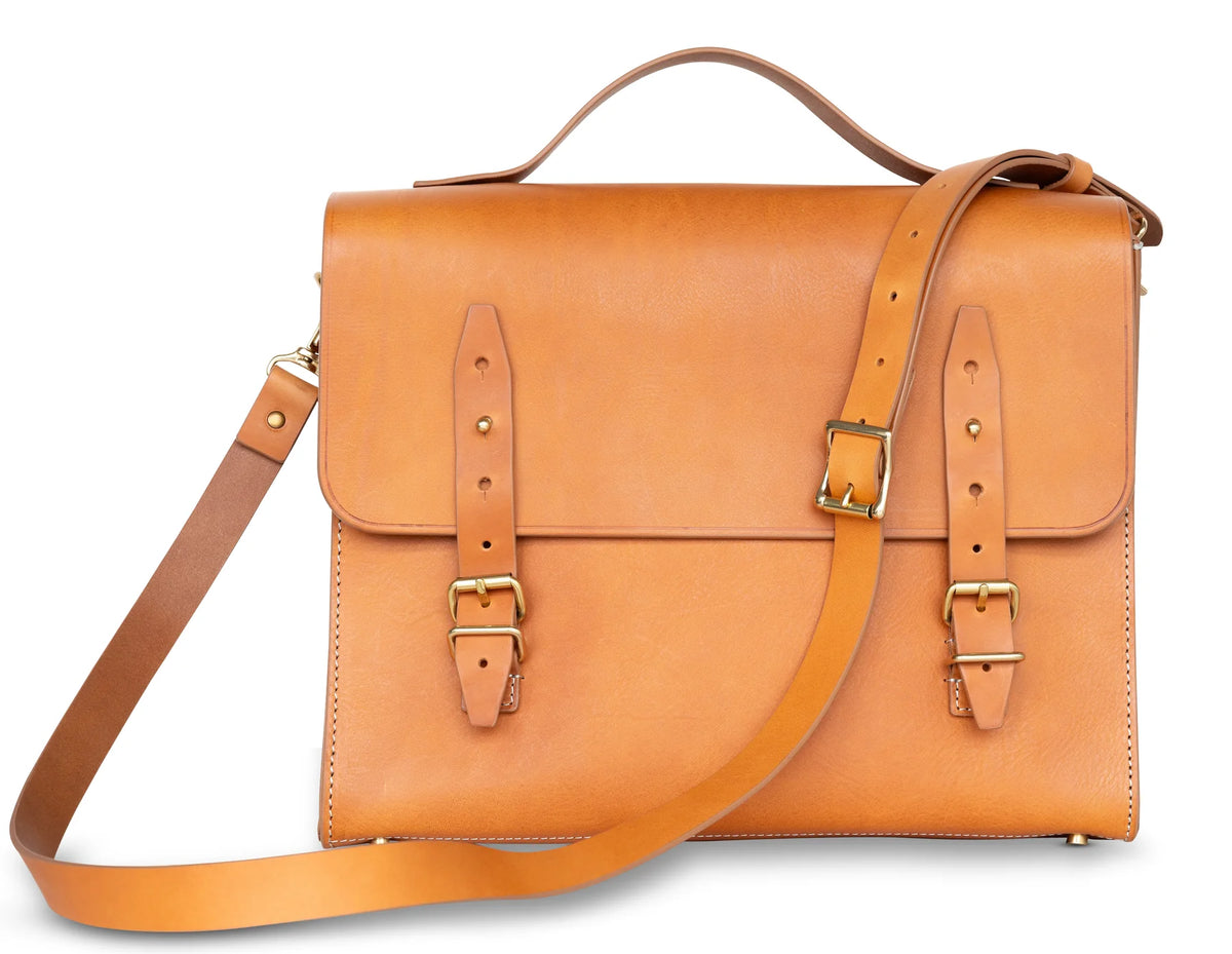 Atelier Phileas - Passepartout PTT Satchel - Natural-Bag-DutchMills