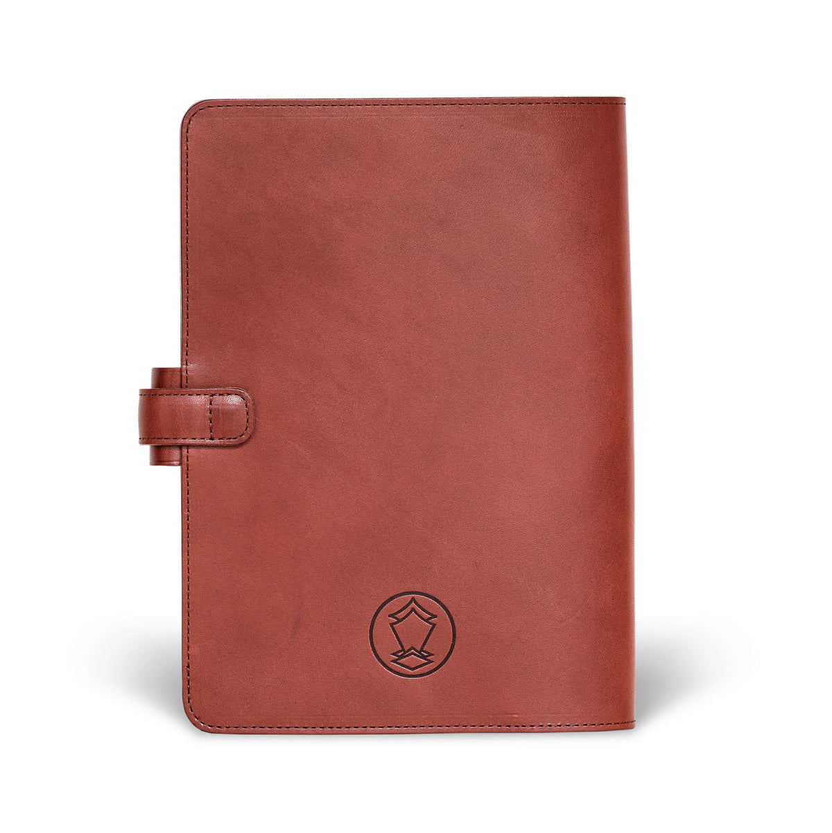 Atelier Phileas - Yokohama A5 Leather Notebook Cover - Brown-Cover-DutchMills