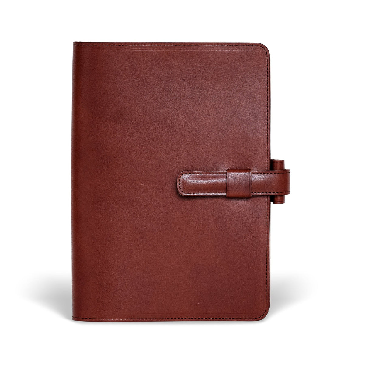 Atelier Phileas - Yokohama A5 Leather Notebook Cover - Brown-Cover-DutchMills