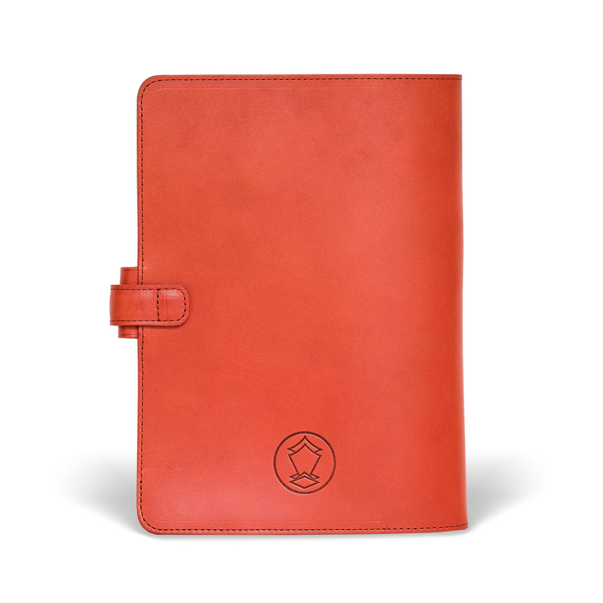 Atelier Phileas - Yokohama A5 Leather Notebook Cover - Orange-Cover-DutchMills