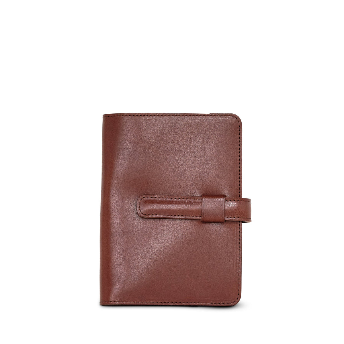 Atelier Phileas - Yokohama A6 Leather Notebook Cover - Brown-Cover-DutchMills